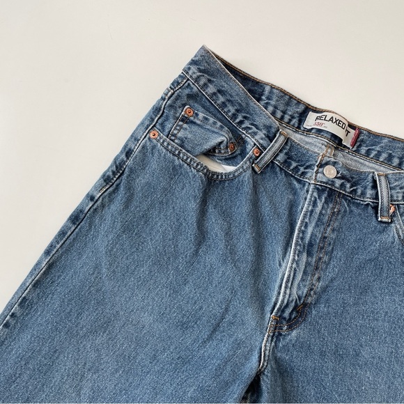 Levi's 550™ Relaxed Fit Straight Leg Baggy Medium Stonewash Jeans, Size 34 29 - Picture 4 of 13